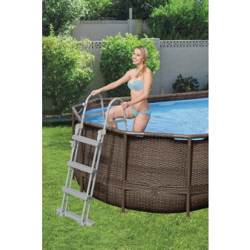 Drabinka do basenu ogrodowego BESTWAY 107cm